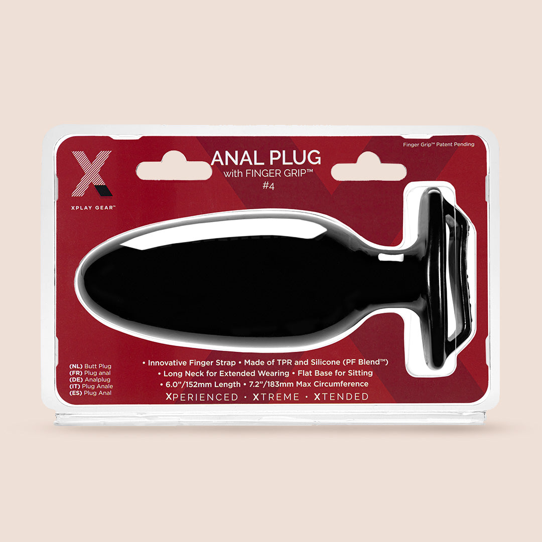 XPlay™ Finger Grip Plug #4L | soft plug